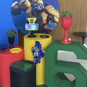 Locação Kit Pegue e Monte Transformers