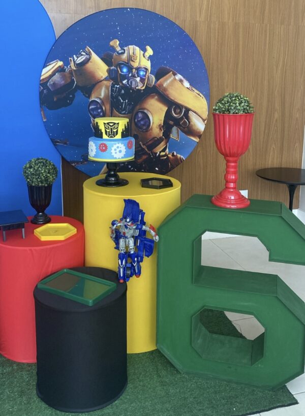 Locação Kit Pegue e Monte Transformers