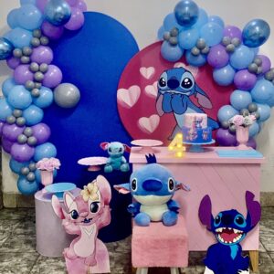 Locação Kit Pegue e Monte Stitch e Lilo 2