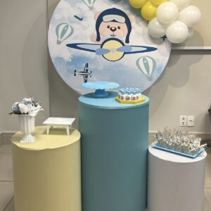 Locação Kit Pegue e Monte Ursinho Aviador